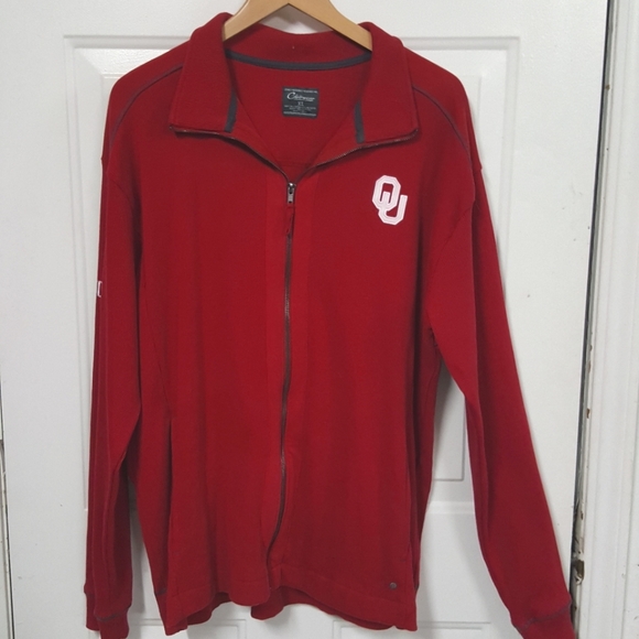 Oklahoma Sooners Zip Up Jacket - Picture 1 of 5